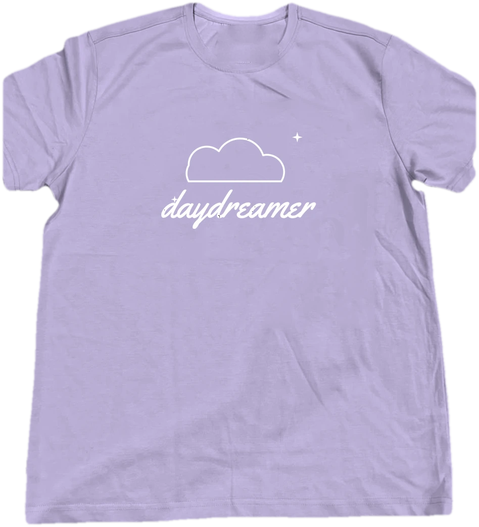 Daydreamer T-shirt on a hanger