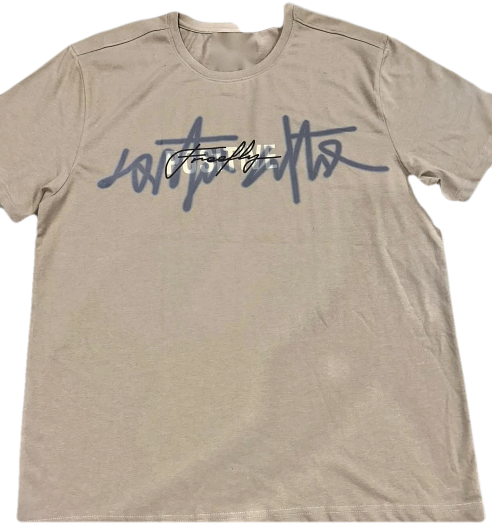 Freefly T-shirt on a hanger